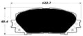 Porterfield Brake Pads for 2011 LEXUS CT200H