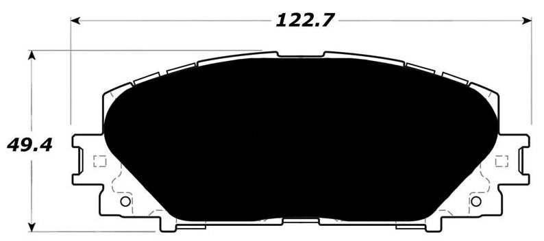 Porterfield Brake Pads for 2011 LEXUS CT200H
