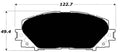 Porterfield Brake Pads for 2007 TOYOTA YARIS R/Drums
