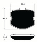 Porterfield Brake Pads for 2012 CHEVROLET CORVETTE Grand Sport