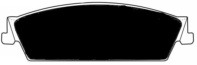 Porterfield Brake Pads for 2007 GMC YUKON 4WD Denali