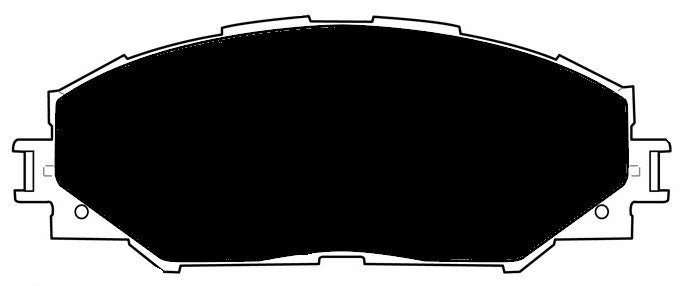 Porterfield Brake Pads for 2011 TOYOTA RAV4 w/o 3rd Row Seat