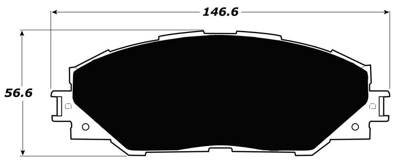 Porterfield Brake Pads for 2011 SCION tC