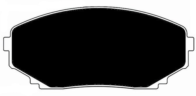 Porterfield Brake Pads for 2008 FORD EDGE