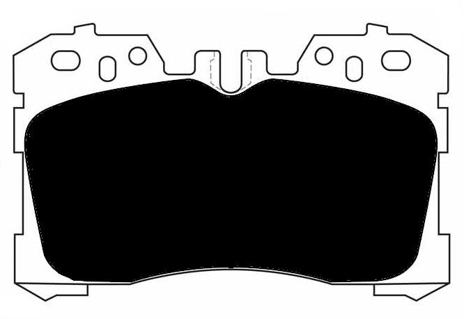 Porterfield Brake Pads for 2011 LEXUS LS 460