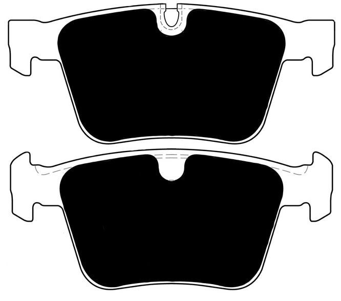 Porterfield Brake Pads for 2007 MERCEDES-BENZ S63 AMG - w/Iron Discs