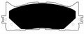 Porterfield Brake Pads for 2010 TOYOTA CAMRY
