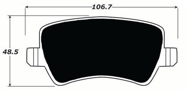Porterfield Brake Pads for 2010 VOLVO S80 Awd 315mm Front Disc