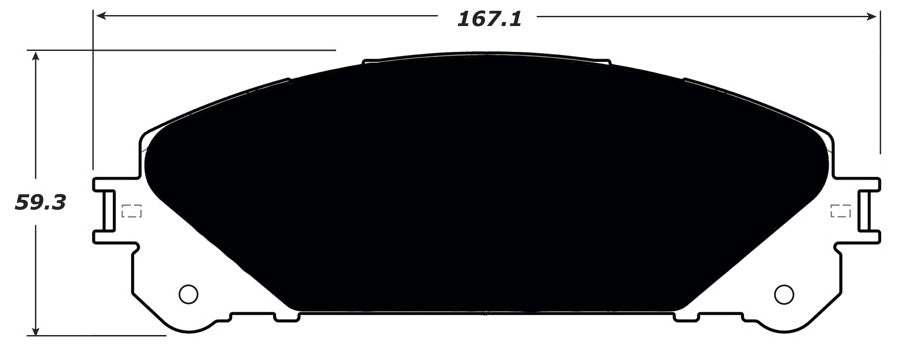 Porterfield Brake Pads for 2011 LEXUS RX 350