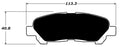 Porterfield Brake Pads for 2009 TOYOTA HIGHLANDER