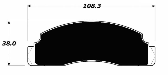 Porterfield Brake Pads for 1981 FORD FIESTA