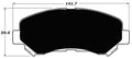 Porterfield Brake Pads for 2011 NISSAN ROGUE