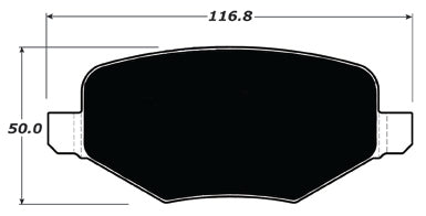Porterfield Brake Pads for 2010 FORD TAURUS SHO