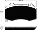Porterfield Brake Pads for 2009 CHEVROLET HHR SS Perf Pkg w/Brembo Cal.