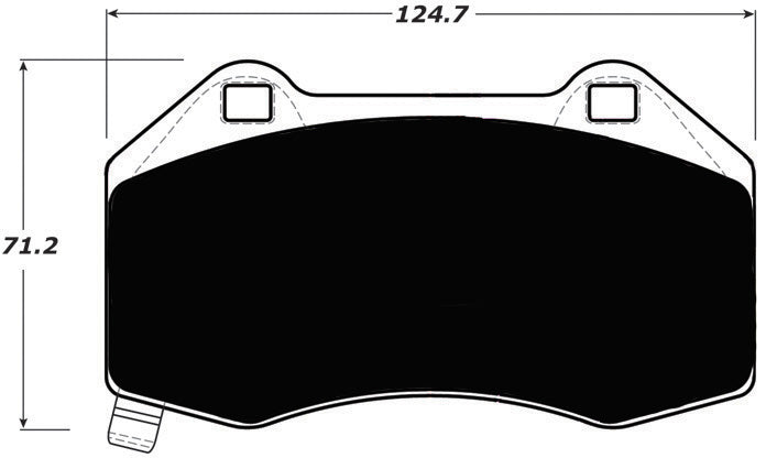 Porterfield Brake Pads for 2016 MAZDA MX-5 MIATA w/ Brembo