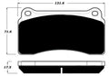 Porterfield Brake Pads for 2018 NISSAN GTR