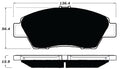 Porterfield Brake Pads for 2013 HONDA FIT