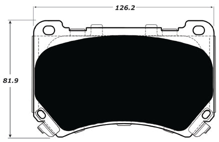 Porterfield Brake Pads for 2013 HYUNDAI GENESIS SEDAN V6