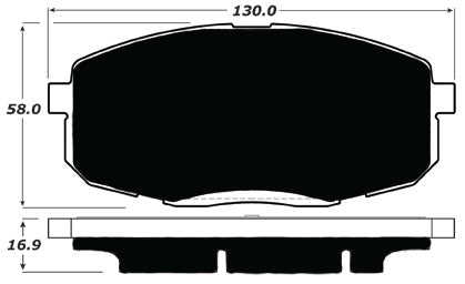 Porterfield Brake Pads for 2011 HYUNDAI ELANTRA Touring