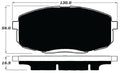Porterfield Brake Pads for 2012 HYUNDAI ELANTRA Touring