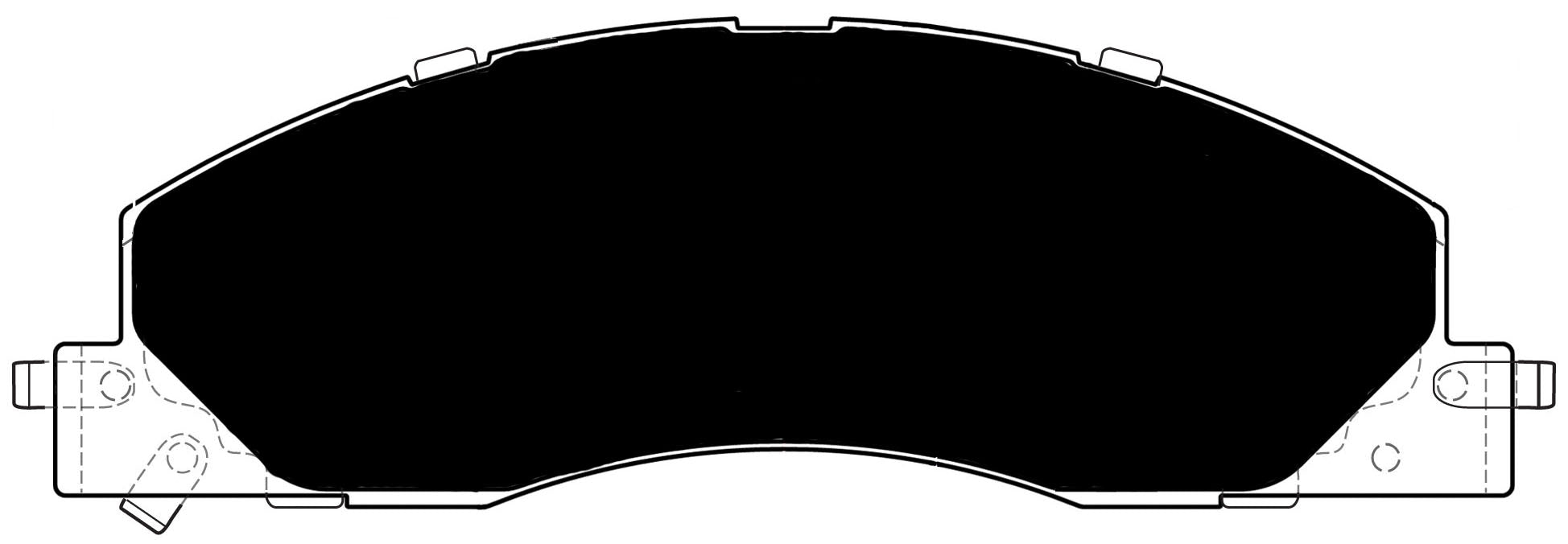 Porterfield Brake Pads for 2012 DODGE RAM 3500 4WD