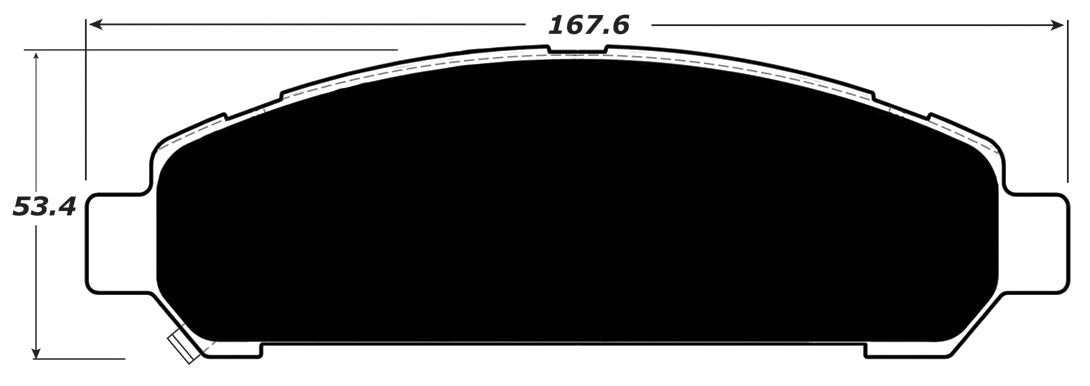 Porterfield Brake Pads for 2010 TOYOTA VENZA