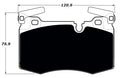 Porterfield Brake Pads for 2011 MINI Cooper w/JCW 316mm FD