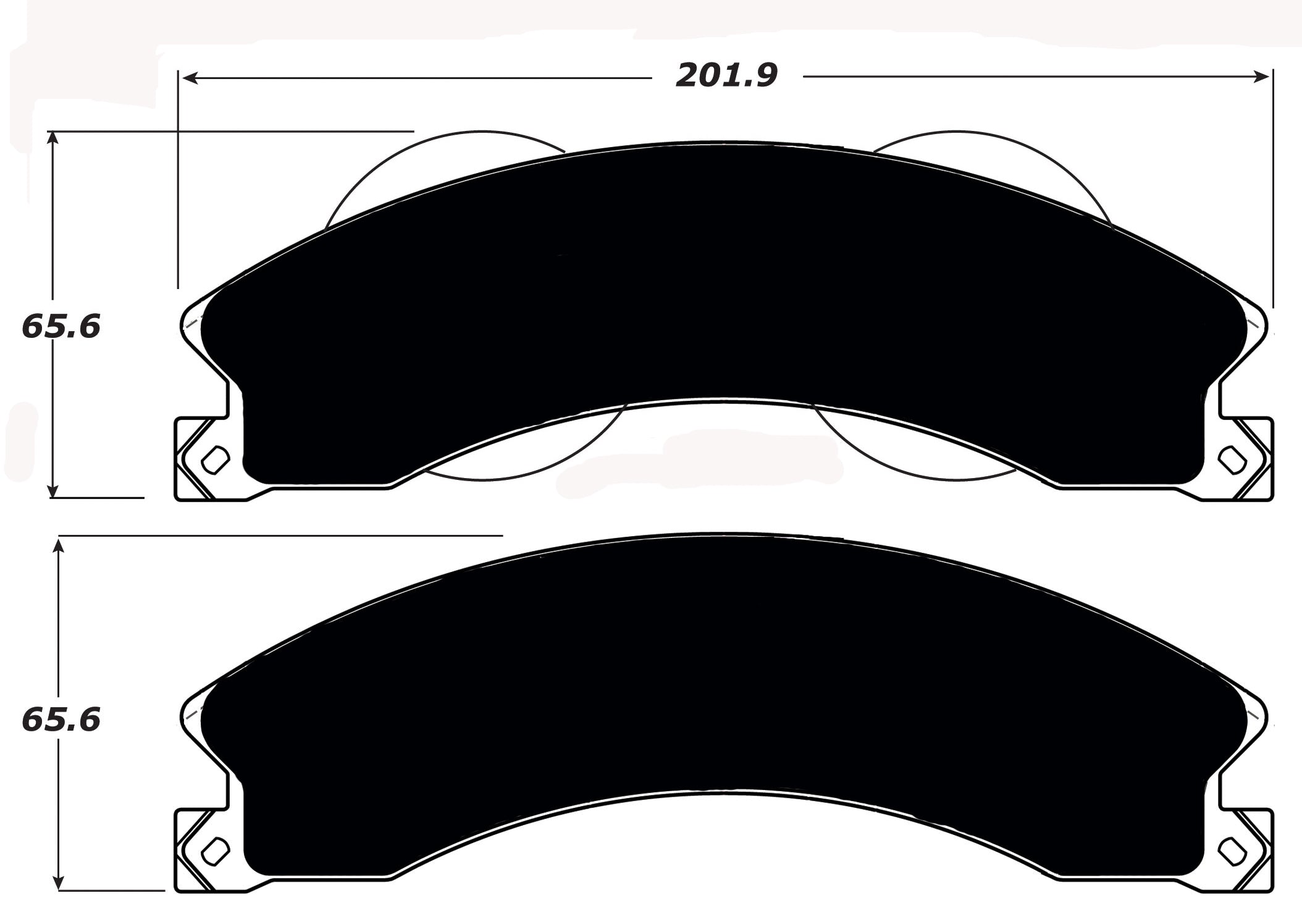 Porterfield Brake Pads for 2012 GMC SIERRA 3500 2WD SRW