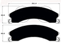 Porterfield Brake Pads for 2011 GMC SIERRA 3500 4WD DRW