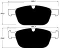 Porterfield Brake Pads for 2015 VOLVO XC60