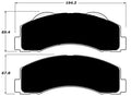 Porterfield Brake Pads for 2011 FORD F150 4WD