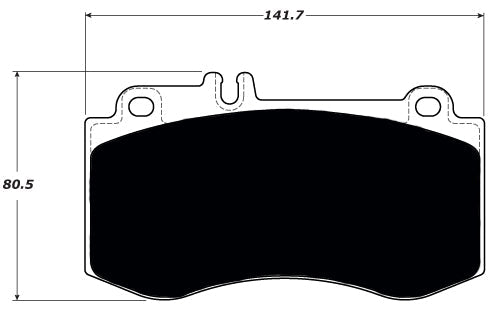 Porterfield Brake Pads for 2016 MERCEDES-BENZ E350 W/ AMG PKG