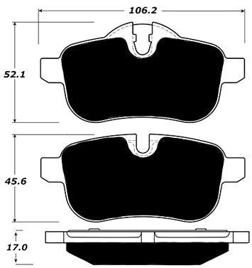 Porterfield Brake Pads for 2016 BMW Z4 28i