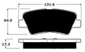 Porterfield Brake Pads for 2011 KIA OPTIMA EX