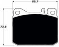 Porterfield Brake Pads for 1986 MERCEDES-BENZ 300 SEL