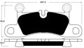 Porterfield Brake Pads for 2012 VOLKSWAGEN TOUAREG 330mm F/Discs
