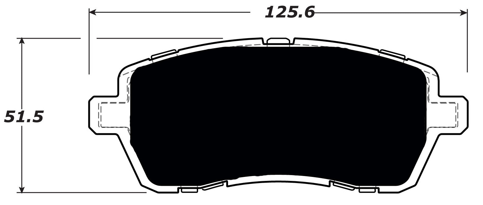 Porterfield Brake Pads for 2015 FORD FIESTA- Rear Drum