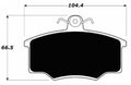 Porterfield Brake Pads for 1982 AUDI Coupe GT