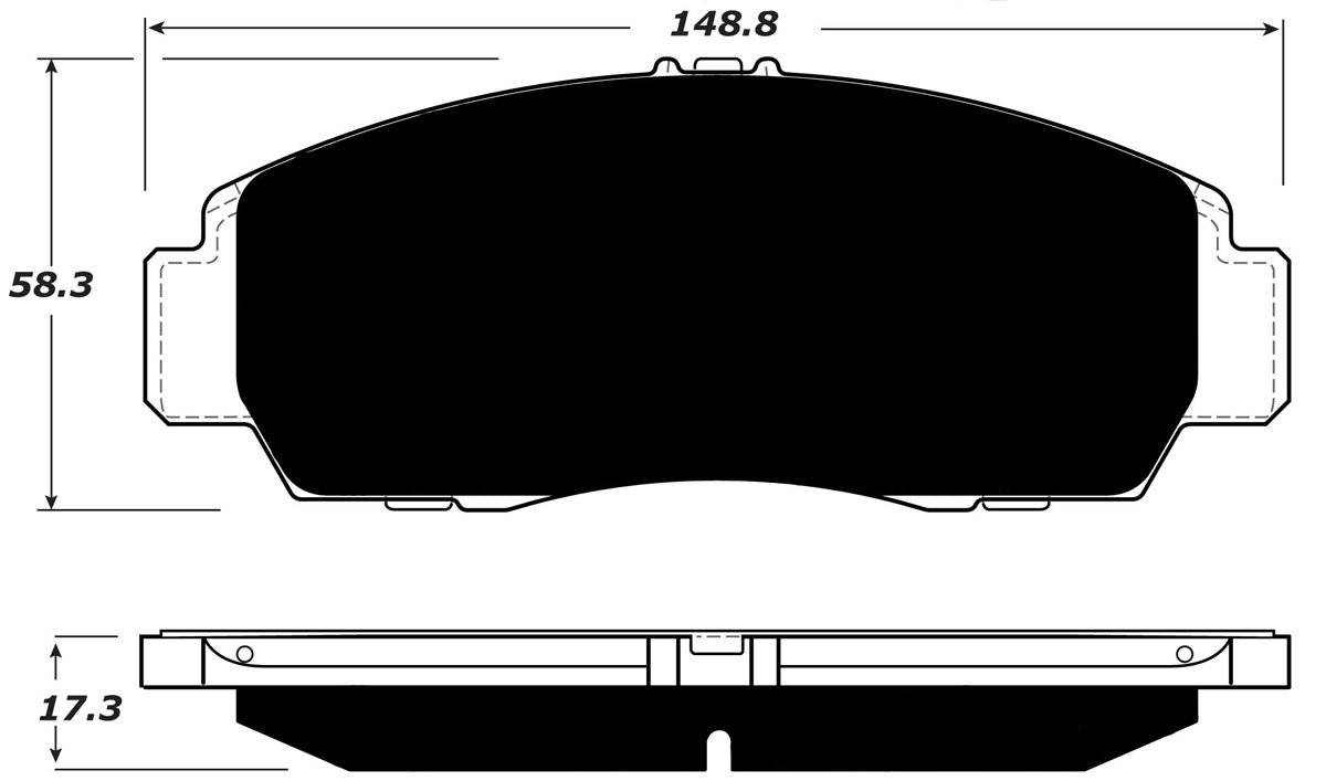 Porterfield Brake Pads for 2014 ACURA TSX