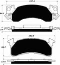 Porterfield Brake Pads for 1991 CHEVROLET SUBURBAN 2500 4WD