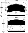 Porterfield Brake Pads for 1988 CHEVROLET MONTE CARLO