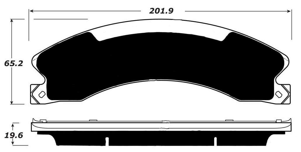Porterfield Brake Pads for 2012 GMC SIERRA 3500 4WD DRW