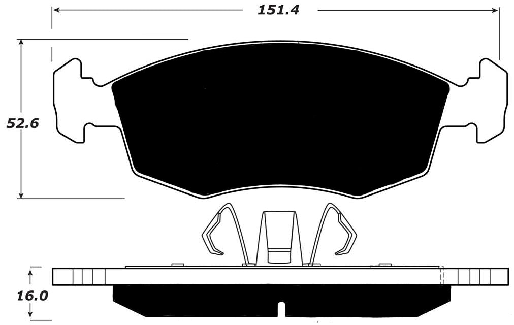 Porterfield Brake Pads for 2014 FIAT 500e