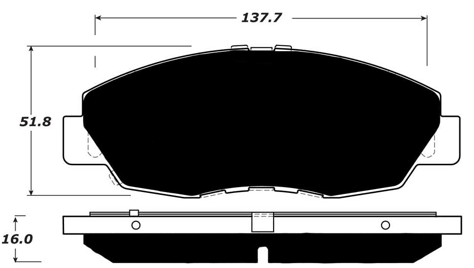 Porterfield Brake Pads for 2012 HONDA CIVIC Sedan DX