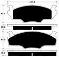 Porterfield Brake Pads for 1981 VOLKSWAGEN RABBIT