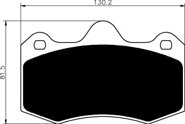 Porterfield Brake Pads for 2010 LOTUS EVORA