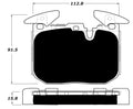 Porterfield Brake Pads for 2016 BMW 320i/320ix -  w/ M Sport Brakes