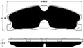 Porterfield Brake Pads for 2015 FORD FLEX w/Heavy Duty Brakes