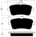 Porterfield Brake Pads for 2019 MERCEDES-BENZ GLA45 AMG