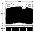 Porterfield Brake Pads for 1979 BMW 733I